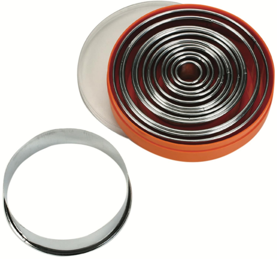 Runde utstikkere, sett med 16 deler - Schneider i gruppen Baking / Bakeredskaper / Kuttere og former hos The Kitchen Lab (2254-33772)