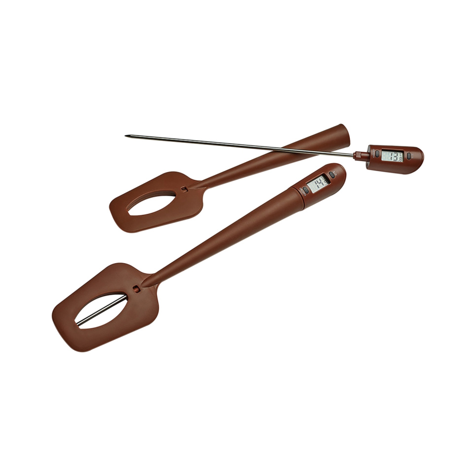 Slikkepott med termometer - Schneider i gruppen Baking / Bakeredskaper / Kuttere og former hos The Kitchen Lab (2254-33791)