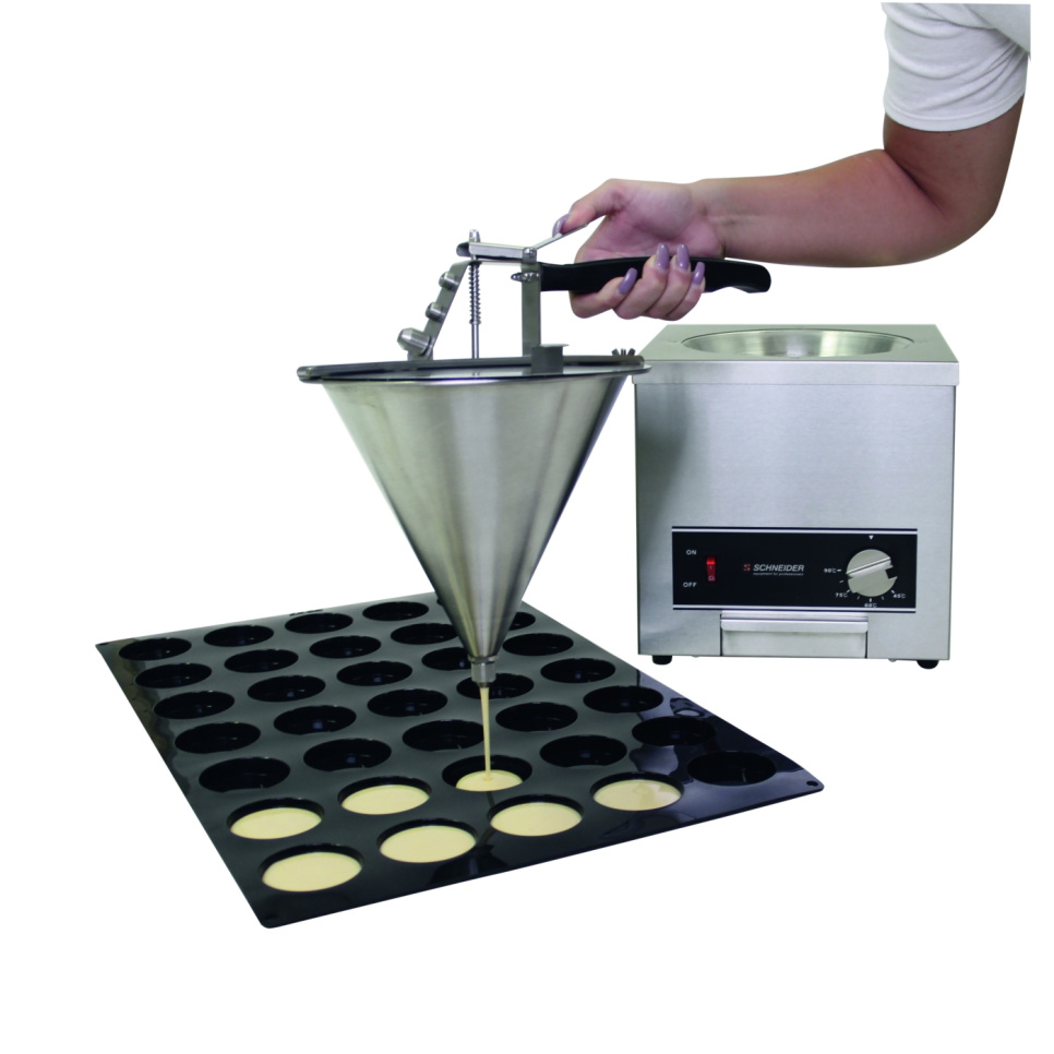 Sausspistol med elektrisk varmestasjon - Schneider