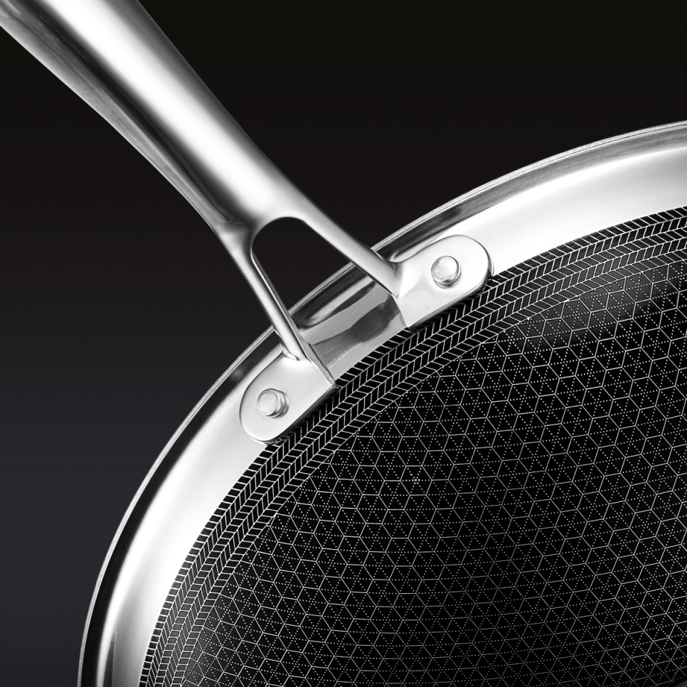 Wokpanne, nonstick, 30 cm - Hexclad