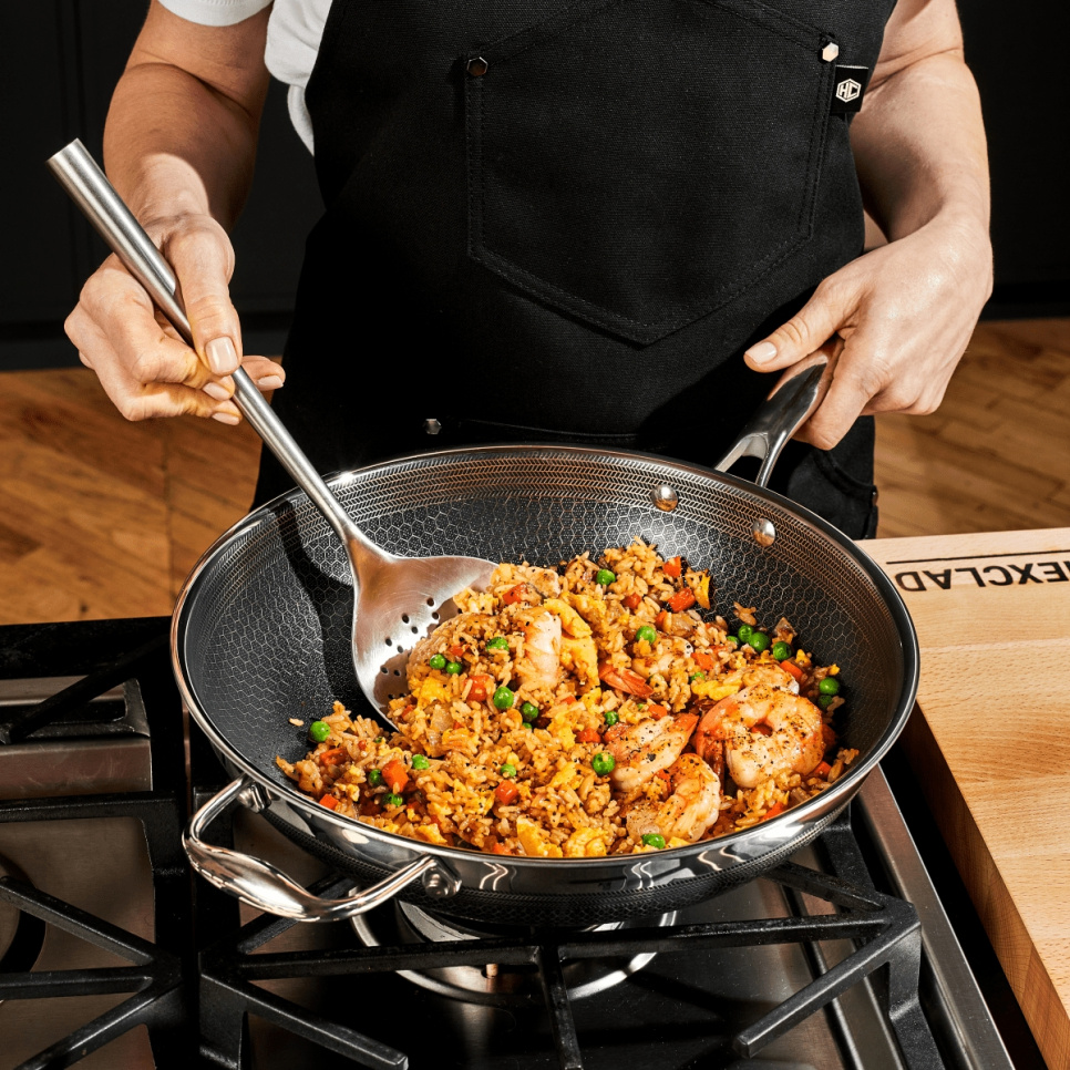 Wokpanne, nonstick, 30 cm - Hexclad