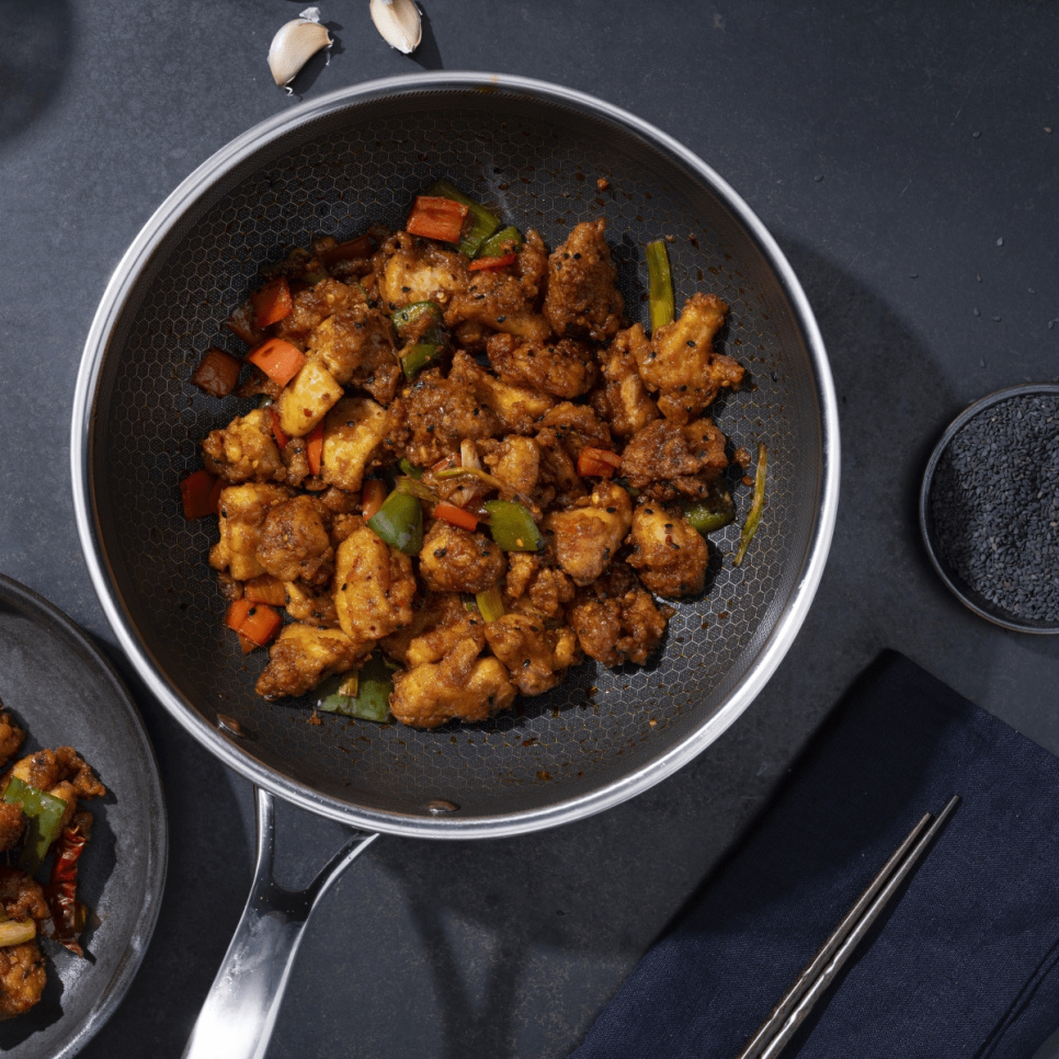 Wokpanne, nonstick, 30 cm - Hexclad