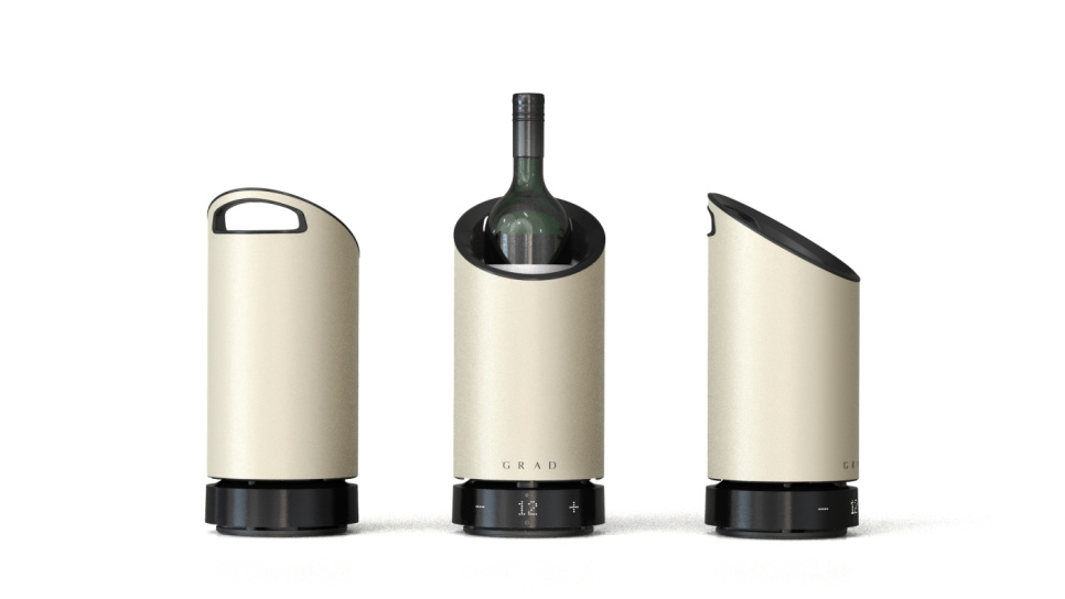 Elektrisk Vinkjøler, No. 1, 2026 Off White Edition - Grad