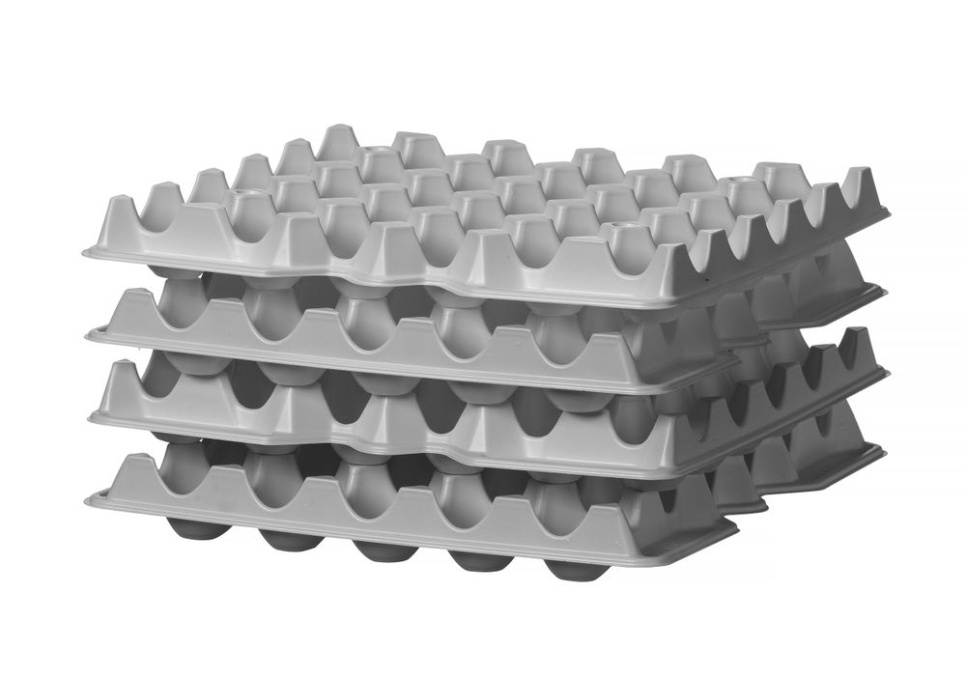 Plastikk eggbrett, 4-pak - Hendi