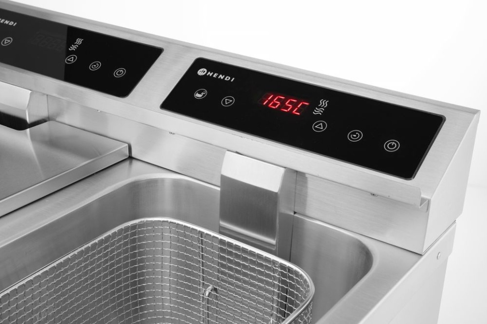 Induksjonsfrityrkokeri 2 x 8 L, Profi Line - Hendi
