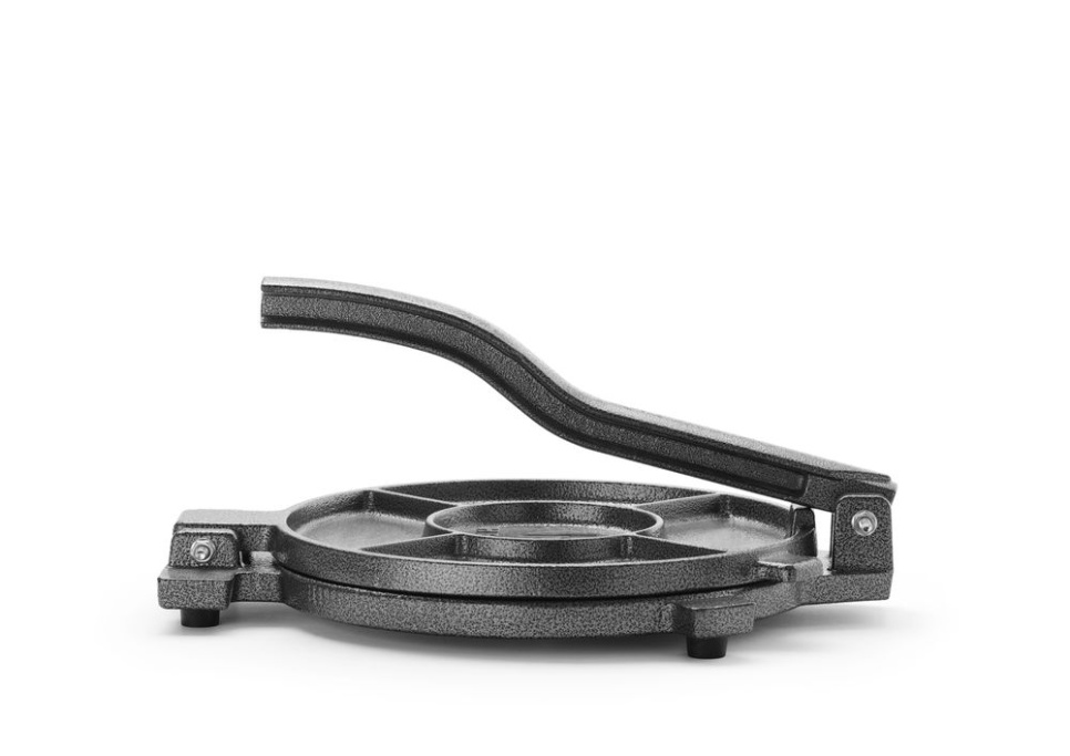 Tortillapresse i støpejern, 26 cm - Hendi
