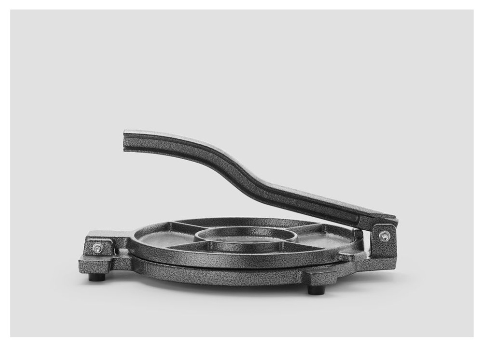 Tortillapresse i støpejern, 26 cm - Hendi