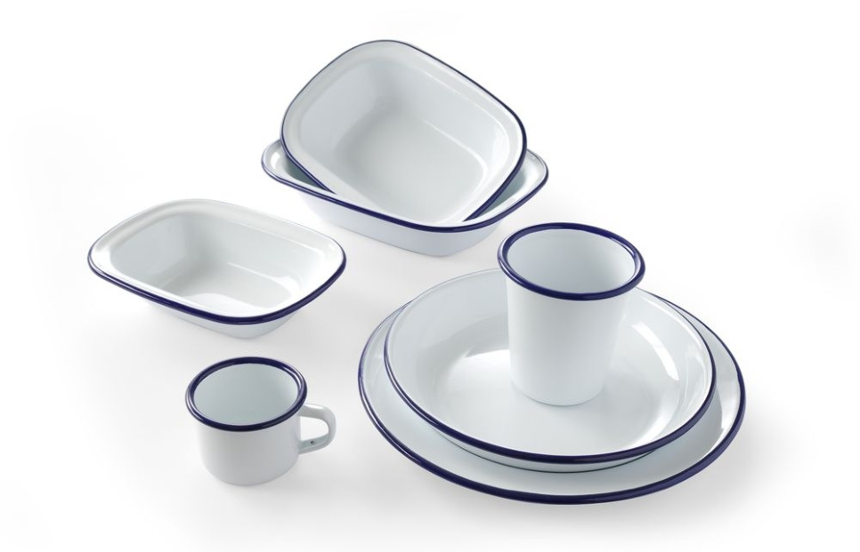 Emaljert Dyp Tallerken, 18 cm - Hendi