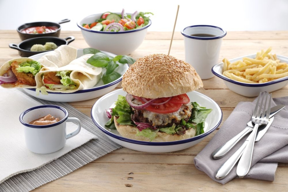 Emaljert Dyp Tallerken, 20 cm - Hendi