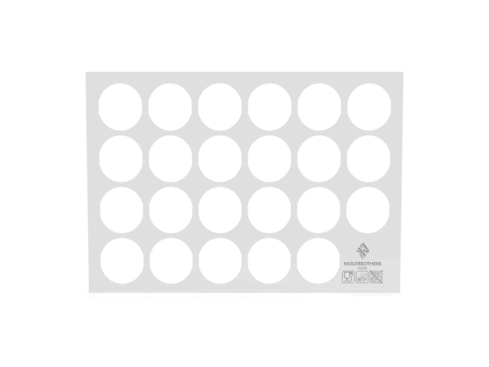 Sjablonplate, Taco Stencil - Moldbrothers i gruppen Matlaging / Kjøkkenutstyr / Annet kjøkkenutstyr hos The Kitchen Lab (2296-34798)