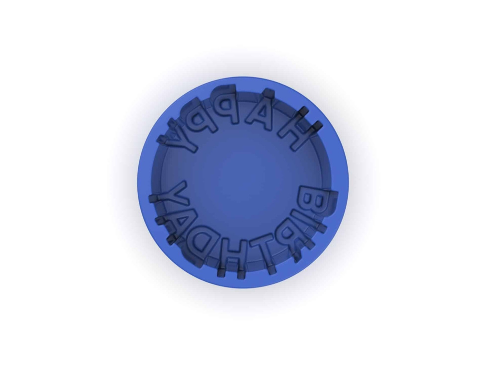 Silikonform, Happy Birthday Mold - Moldbrothers i gruppen Baking / Bakeformer / Silikonformer hos The Kitchen Lab (2296-34825)