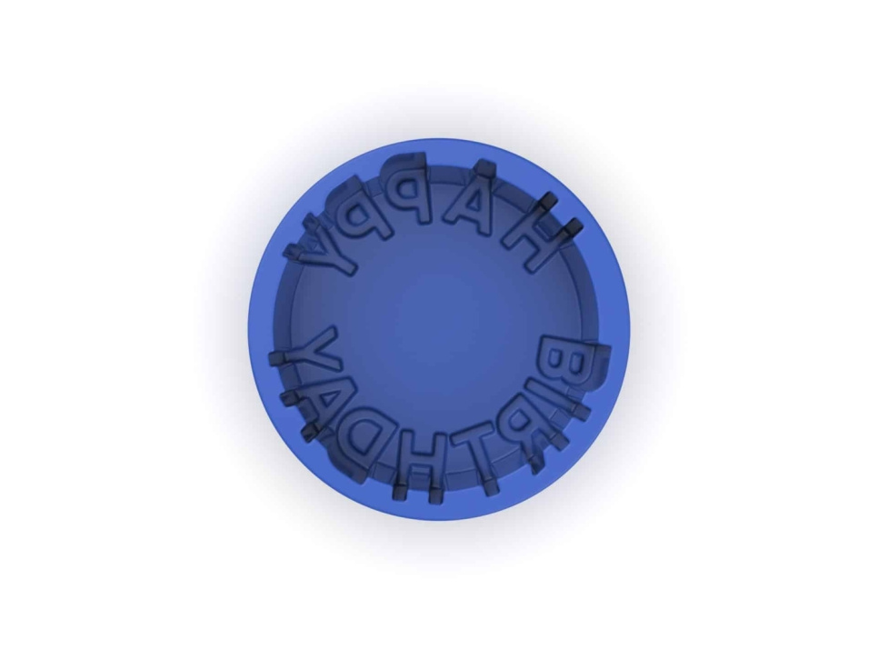 Silikonform, Happy Birthday Mold - Moldbrothers i gruppen Baking / Bakeformer / Silikonformer hos The Kitchen Lab (2296-34825)