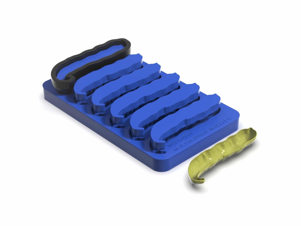 Silikonform, Peapod Tartelette Mold - Moldbrothers i gruppen Baking / Bakeformer / Silikonformer hos The Kitchen Lab (2296-34830)
