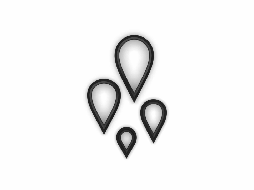 Utstickare, Drop Cutters - Moldbrothers i gruppen Baking / Bakeredskaper / Kuttere og former hos The Kitchen Lab (2296-34832)