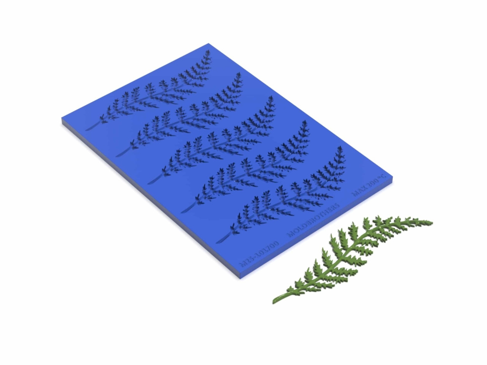 Silikonform, Yarrow Tuille Mold - Moldbrothers i gruppen Baking / Bakeformer / Silikonformer hos The Kitchen Lab (2296-34834)