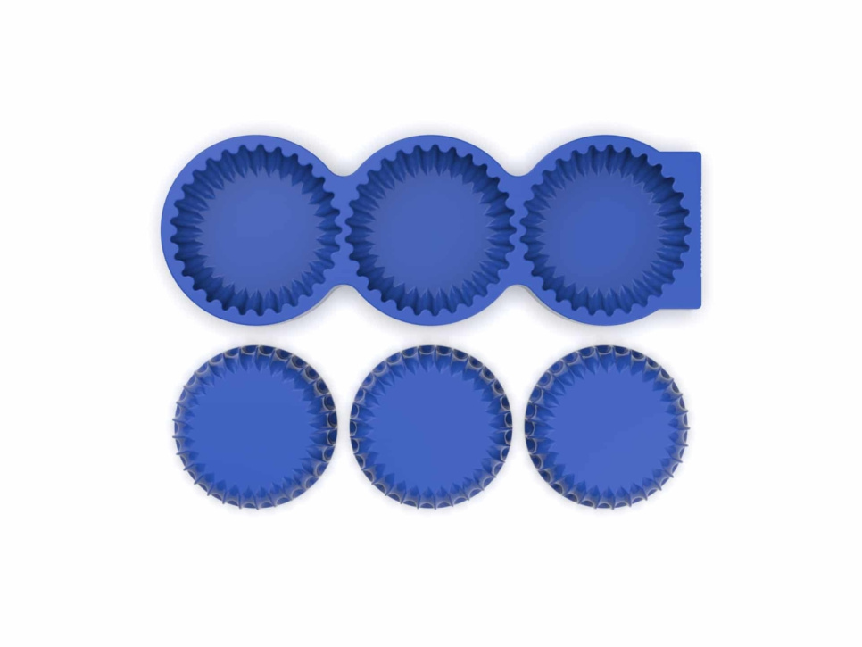 Silikonform, Ribble Tartelette Mold Large - Moldbrothers i gruppen Baking / Bakeformer / Silikonformer hos The Kitchen Lab (2296-34838)