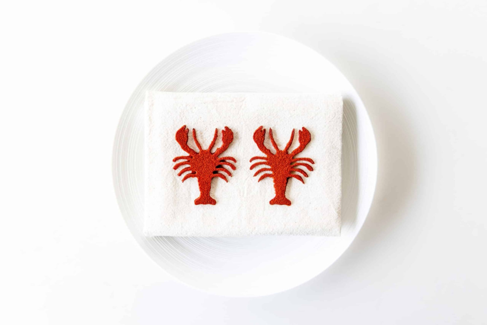 Sjablonplate, Lobster Stencil - Moldbrothers