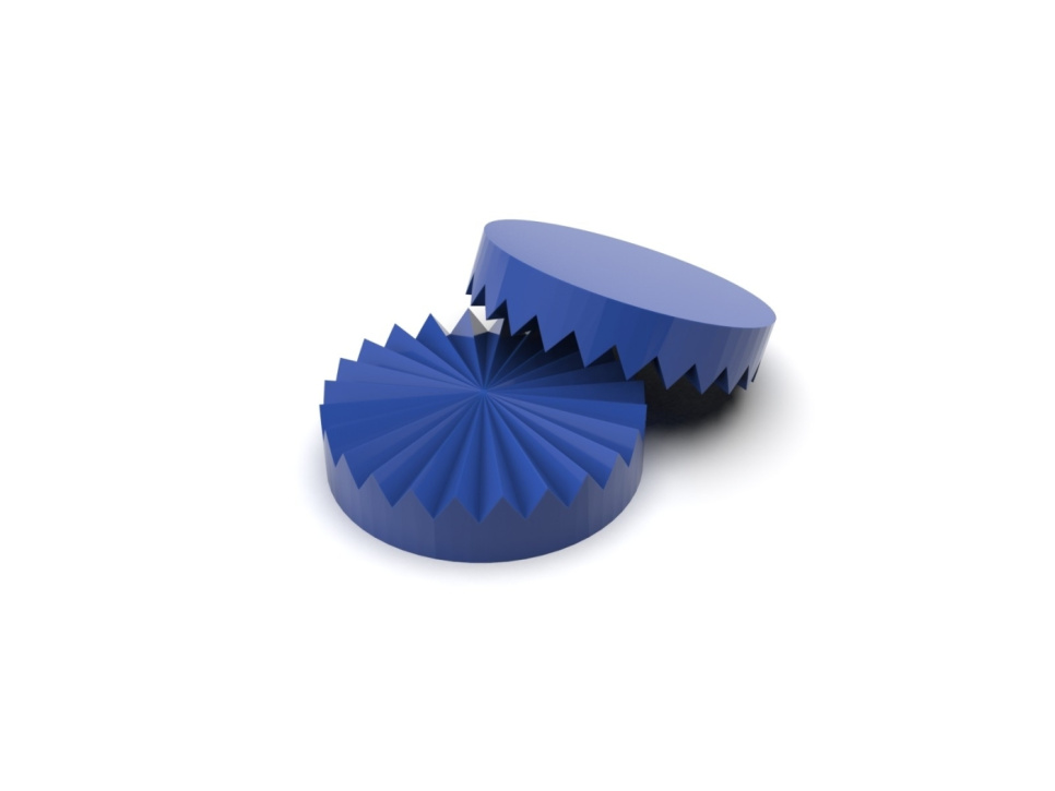 Sjablonplate med stempel, Ribble Disc Pressing Set - Moldbrothers