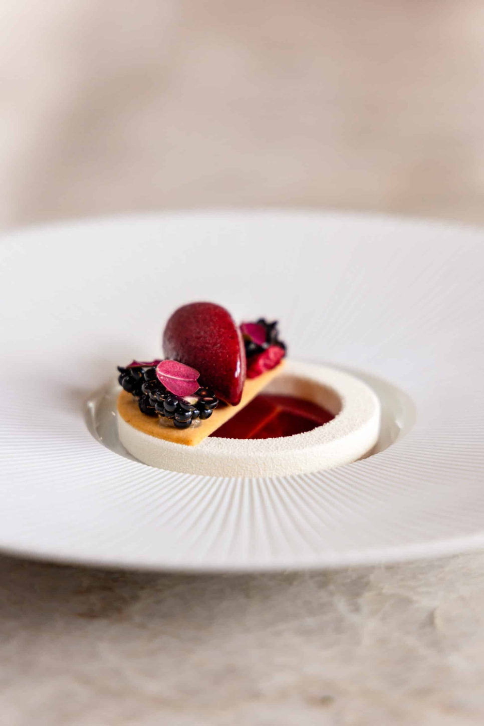 Sjablonplate, 1/2 Circle Stencil - Moldbrothers