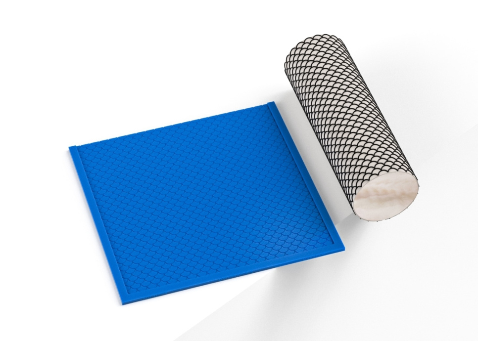 Silikonform, Fish Scale Farce Mold - Moldbrothers i gruppen Baking / Bakeformer / Silikonformer hos The Kitchen Lab (2296-34849)