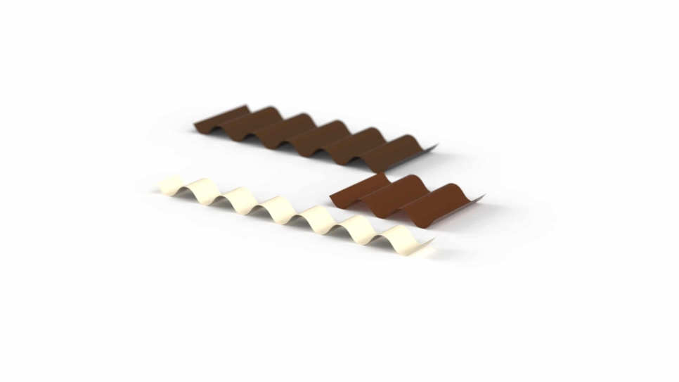 Silikonform, Wave Mille-Feuille Mold - Moldbrothers