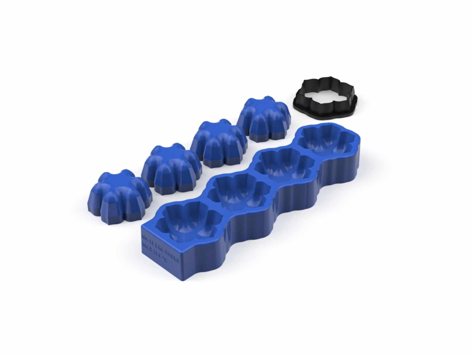 Silikonform, Flora Tartelette Mold - Moldbrothers i gruppen Baking / Bakeformer / Silikonformer hos The Kitchen Lab (2296-34868)