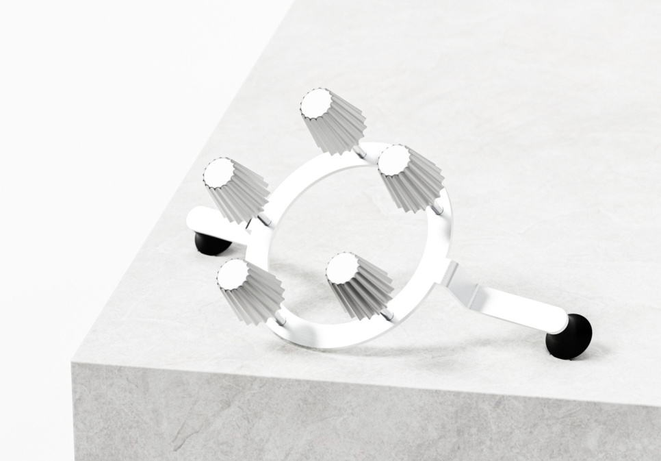 Krustadejern, Original Small 5 pcs + Basket - Moldbrothers i gruppen Matlaging / Kjøkkenutstyr / Annet kjøkkenutstyr hos The Kitchen Lab (2296-34893)