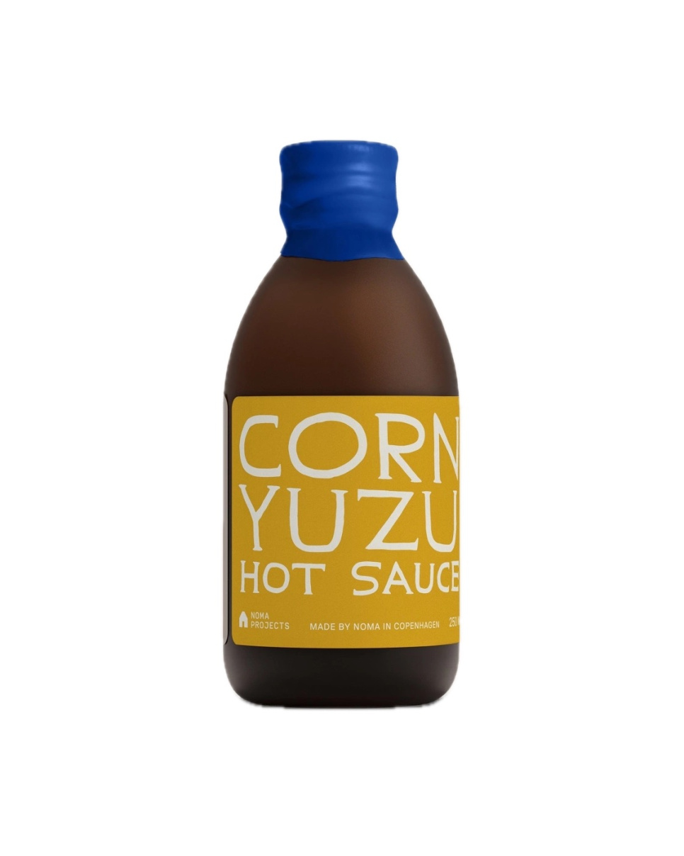 Corn Yuzu Hot Sauce, 250 ml - Noma Projects i gruppen Matlaging / Kolonial hos The Kitchen Lab (2297-34887)