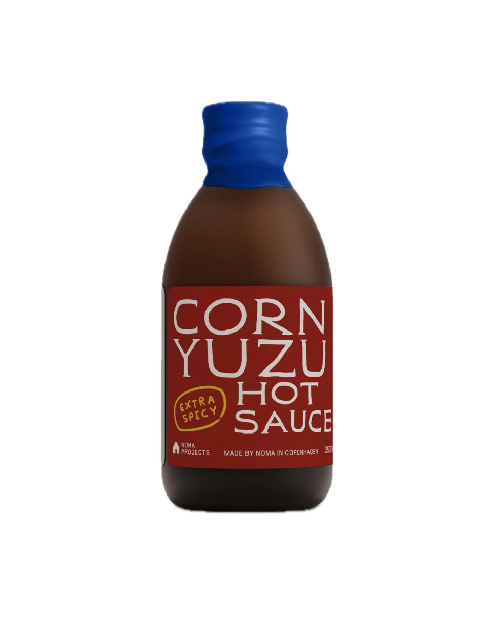 Corn Yuzu Hot Sauce, Extra Spicy, 250 ml - Noma Projects i gruppen Matlaging / Kolonial hos The Kitchen Lab (2297-35565)