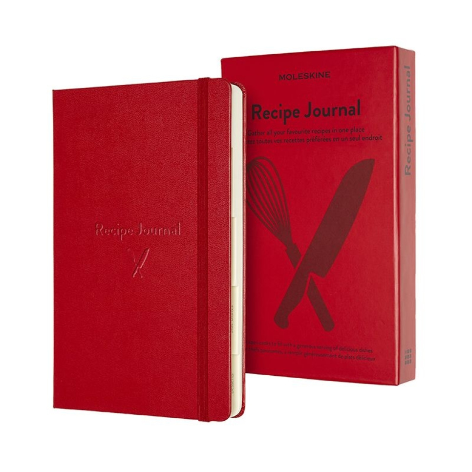 Passion Journal Recipe, oppskriftsnotatblokk - Moleskine