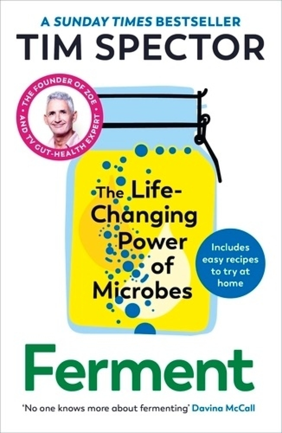 Ferment : The Life-Changing Power of Microbes - Tim Spector i gruppen Matlaging / Kokebøker / / Fermentering & konservering hos The Kitchen Lab (2304-35925)
