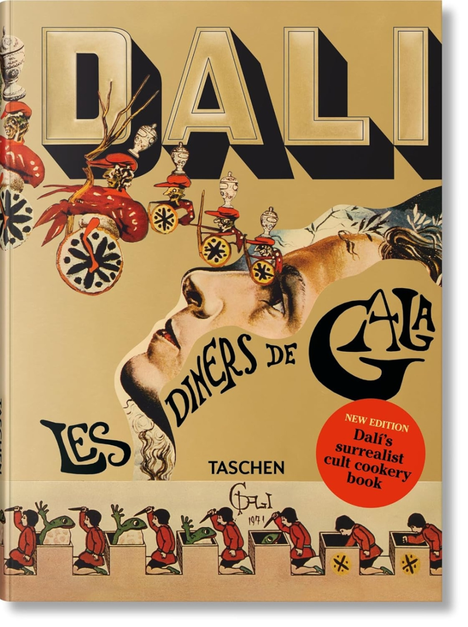 Dalí. Les dîners de Gala - Salvador Dalí i gruppen Matlaging / Kokebøker / / hos The Kitchen Lab (2304-36055)