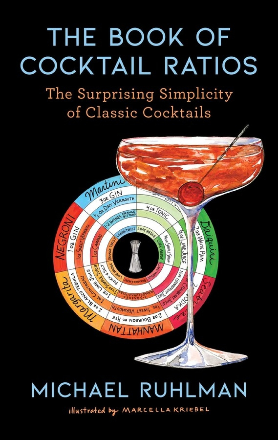 The Book of Cocktail Ratios - Michael Ruhlman i gruppen Matlaging / Kokebøker / Drinker & cocktail / hos The Kitchen Lab (2304-36060)