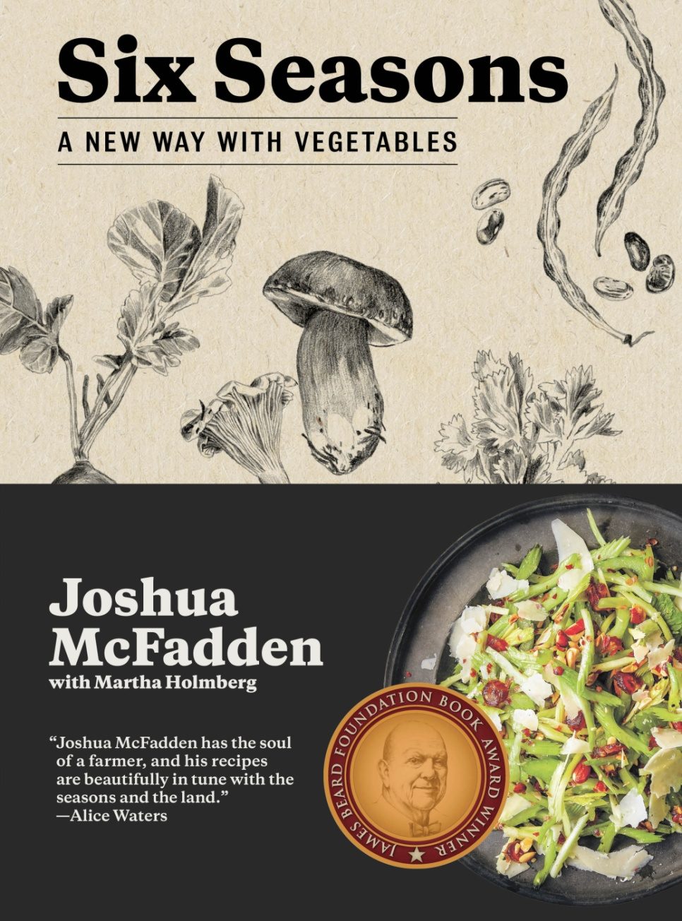Six Seasons: A New Way with Vegetables - Joshua McFadden i gruppen Matlaging / Kokebøker / / hos The Kitchen Lab (2304-36069)
