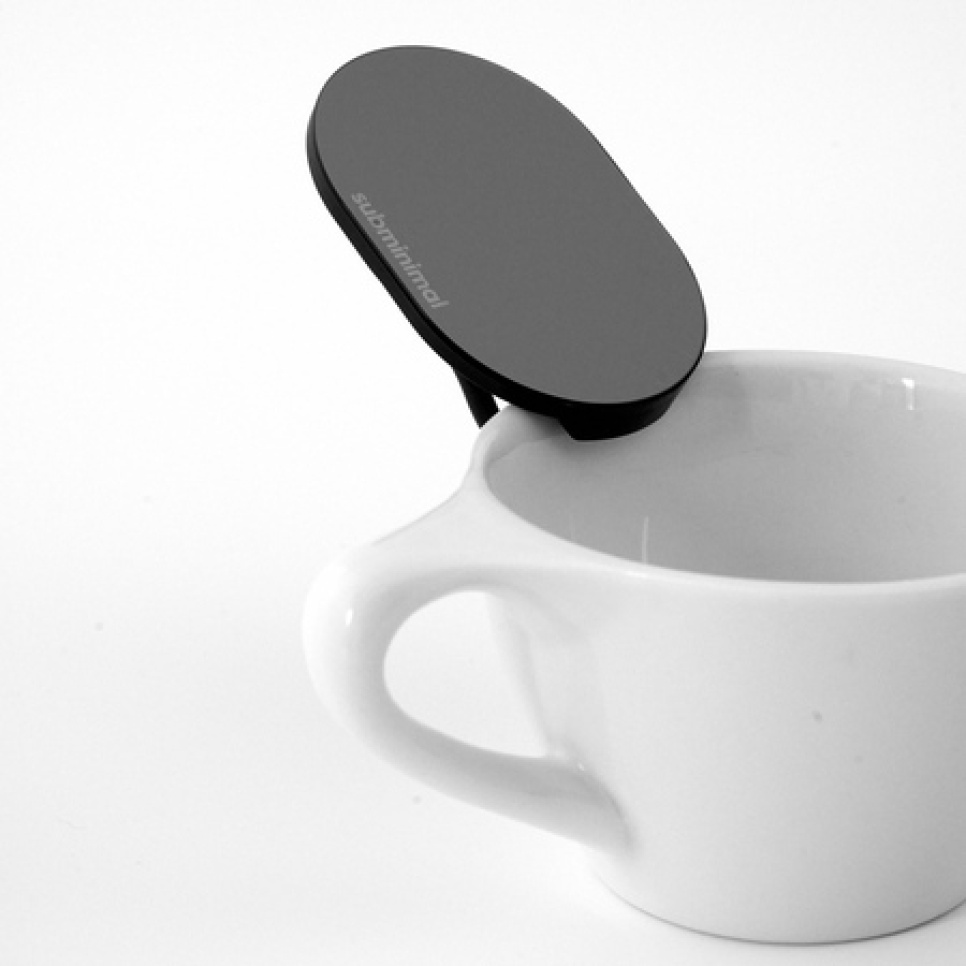 Subminimal UpShot espressospeil, svart