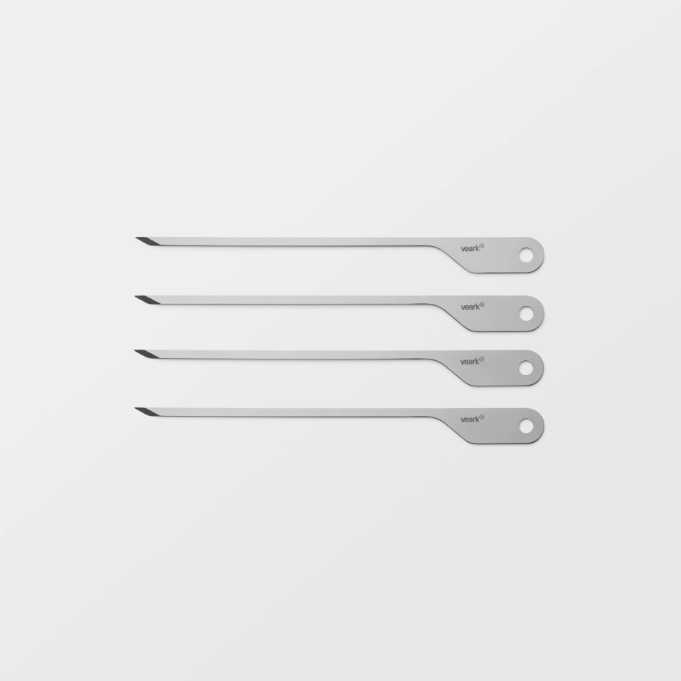 Grillspyd 4-pack, SKW20 - Veark i gruppen Grill, Komfyrer & Ovner / Tilbehør til grill / Grillspyd hos The Kitchen Lab (2324-36547)